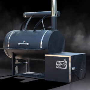 Стаціонарний однокамерний реверсний смокер BBQ Chef