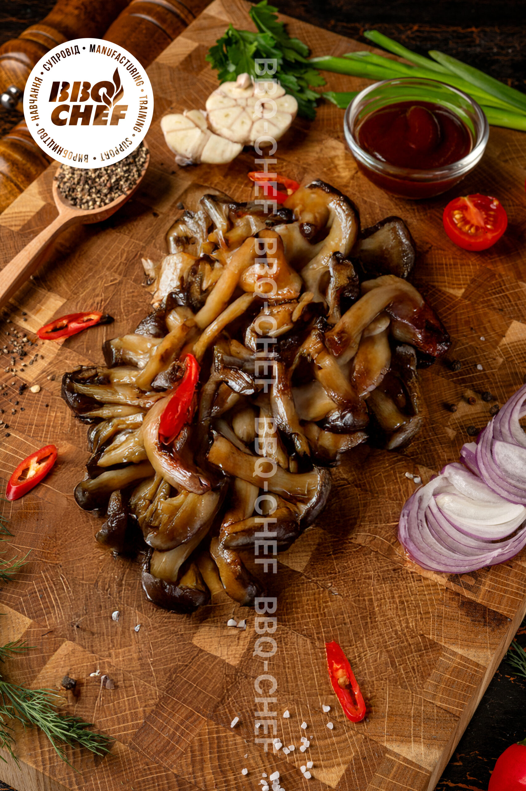 Гриби гливи Smoked Oyster Mushrooms