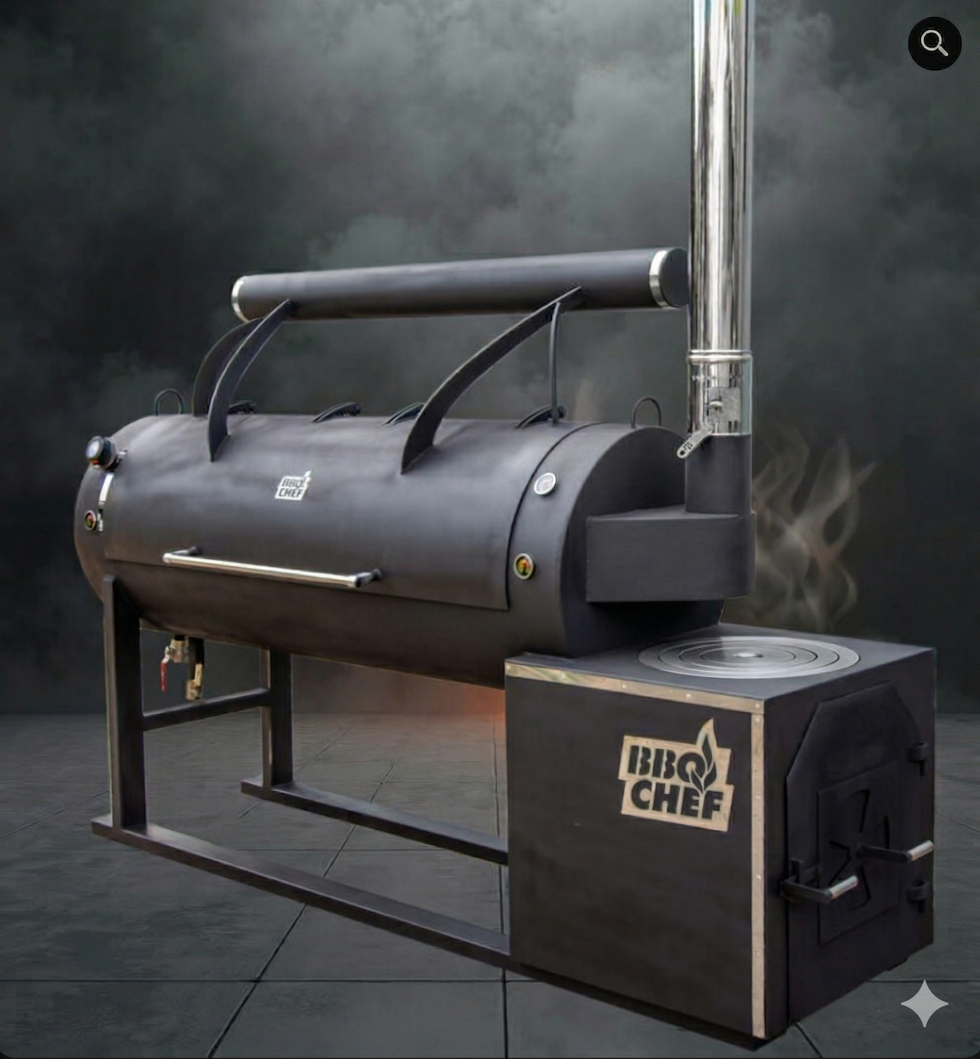 1-камерний Смокер BBQ CHEF “Maxi” - Зображення 7